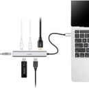 Rocstor Slim USB-C 6-in-1 4K Multiport Adapter
