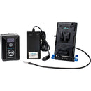 IndiPRO Tools Kratos II Power Bundle with 15mm LWS Plate for Blackmagic PYXIS (99Wh, V-Mount)