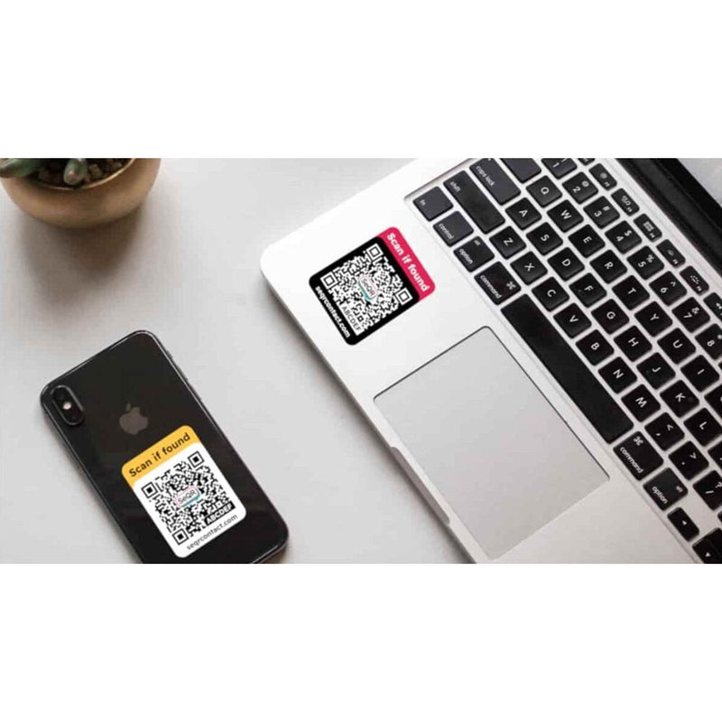 SeQR Contact Lost Item Labels (48-Pack)