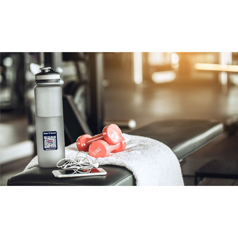 SeQR Contact Lost Item Labels (48-Pack)