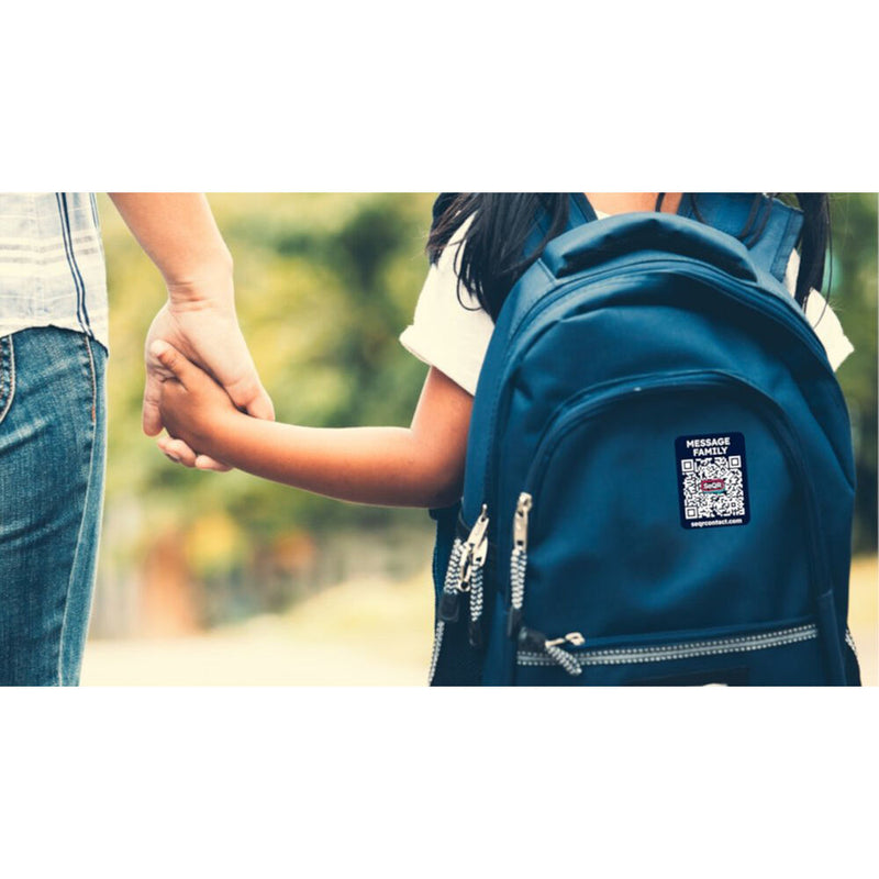 SeQR Contact Lost Item Labels (48-Pack)