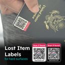 SeQR Contact Lost Item Labels (48-Pack)