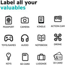 SeQR Contact Secure Luggage Tag (Teal, 2-Pack)