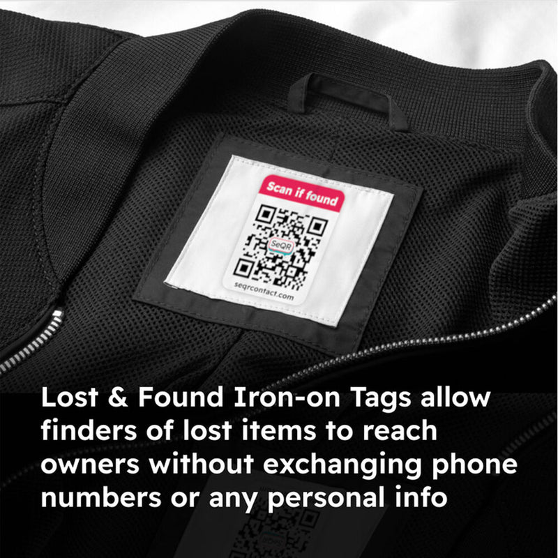 SeQR Contact Lost Item Labels (24-Pack)