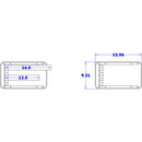 RAB Audio ProRak 4 RU Equipment Rack