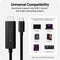 HYPER HyperDrive USB-C to HDMI Adapter Cable (8', Black)