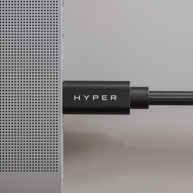 HYPER HyperDrive Next USB4 USB-C Cable (4', Black)