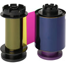 Evolis YMCKI RT Color Ribbon for Cards with Magnetic Stripe and/or Signature Panel (600 Prints/Roll)