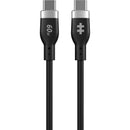 HYPER HyperJuice USB-C Silicone Charging Cable (5', Black)