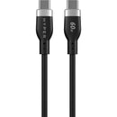 HYPER HyperJuice USB-C Silicone Charging Cable (5', Black)