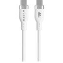 HYPER HyperJuice USB-C Silicone Charging Cable (5', White)