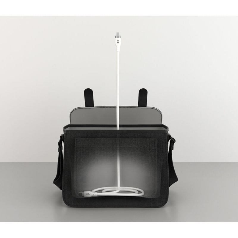 HYPER HyperJuice USB-C Silicone Charging Cable (5', White)