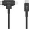 HYPER HyperJuice USB-C and Lightning Hybrid Silicone Cable (5', Black)