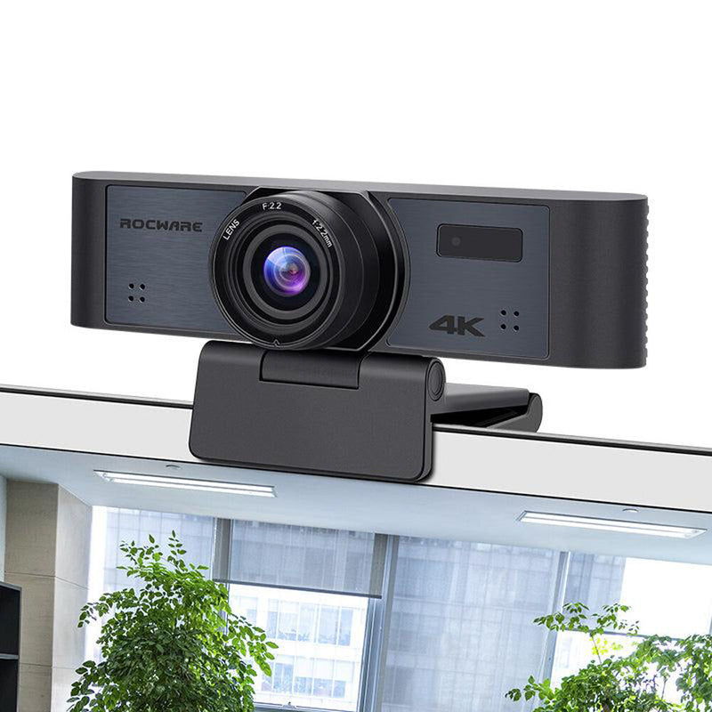 ROCWARE RC16 UHD 4K USB AI Video Conference Webcam