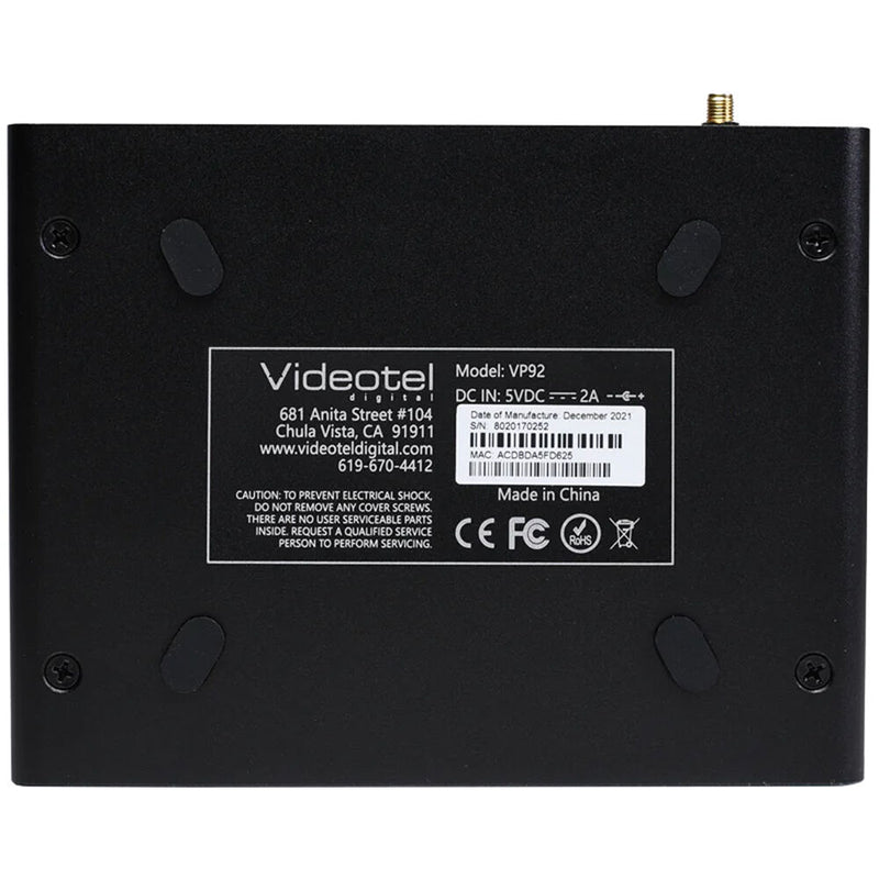 Videotel Digital VP92+ 4K Digital Signage Media Player