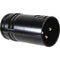 American Recorder Low-Profile 3-Pin XLR Male Connector (Black)
