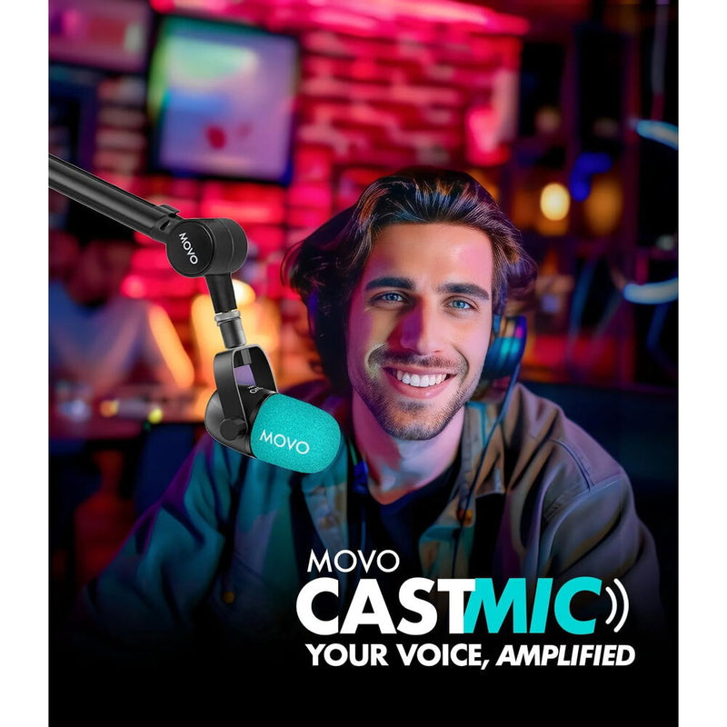 Movo Photo CastMic Dynamic XLR Microphone
