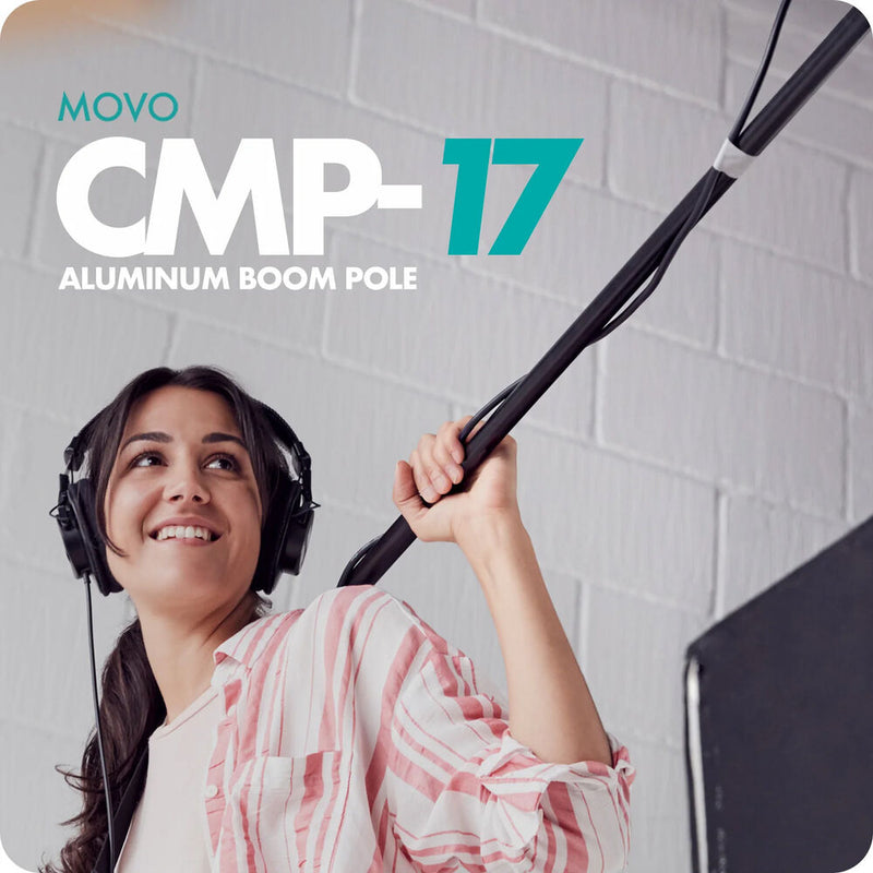 Movo Photo CMP-17 Professional Aluminum Boompole (9.8')