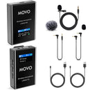 Movo Photo LINGO Wireless UHF Omni Lavalier Microphone System (500 to 599 MHz)