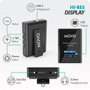 Movo Photo LINGO Wireless UHF Omni Lavalier Microphone System (500 to 599 MHz)