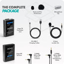 Movo Photo LINGO-DUO 2-Person Wireless UHF Omni Lavalier Microphone System (500 to 599 MHz)