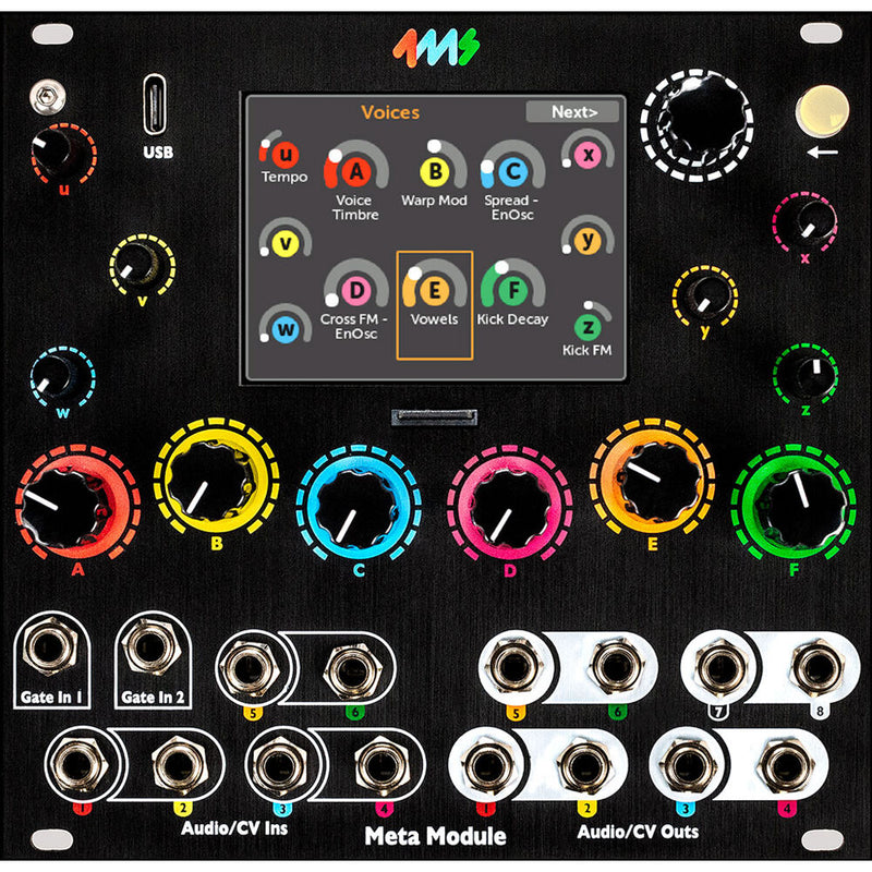 4ms MetaModule Hardware/Software Eurorack Module (26 HP)