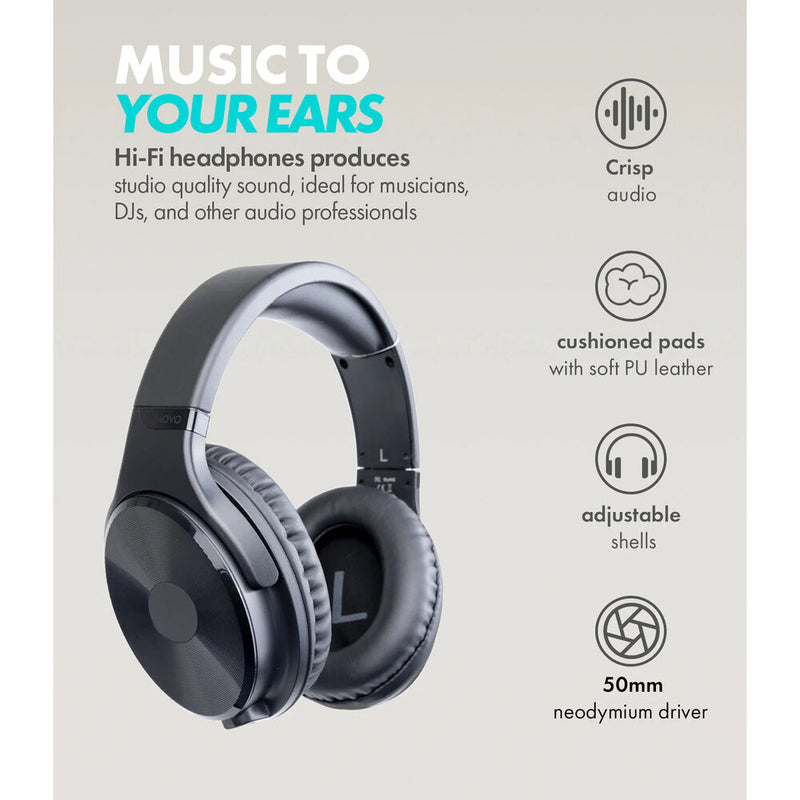 Movo Photo MDX-1 Podcasting Kit with USB Audio Interface, Microphones, Table Stands, and Headphones (2-Pack)