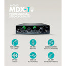 Movo Photo MDX-1 Podcasting Kit with USB Audio Interface, Microphones, and Table Stands (2-Pack)