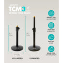 Movo Photo MDX-1 Podcasting Kit with USB Audio Interface, Microphones, and Table Stands (2-Pack)