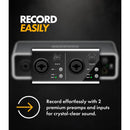 Movo Photo Phantom 2-Channel USB Audio Interface with RGB