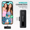 Movo Photo WM-VXR10 Wireless Microphone Adapter for VXR10 and Mini-Shotgun Microphones (USB-C)
