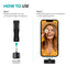 Movo Photo WM-VXR10 Wireless Microphone Adapter for VXR10 and Mini-Shotgun Microphones (Lightning)