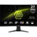 MSI MAG 27CQ6F 27" 1440p HDR 180 Hz Curved Gaming Monitor