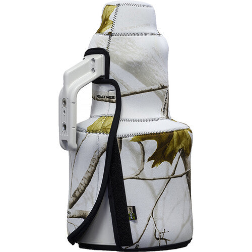 LensCoat TravelCoat Cover for Canon 400mm f/2.8 IS III Lens with Hood (Realtree Snow)
