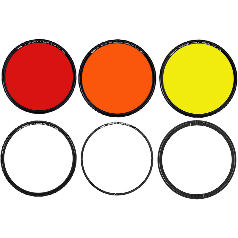 Kase Wolverine Revolution B&W 3-in-1 Filter Kit (67mm)