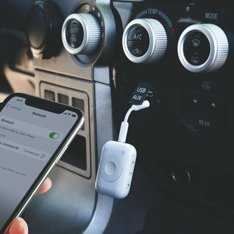 MEE audio Connect Air Pro Bluetooth Audio Transmitter and Receiver (Black)