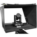 ikan 19" PTZ Teleprompter with Widescreen Talent Monitor, Tripod & Dolly Turnkey