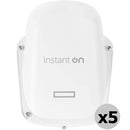 HPE Networking Instant On AP27 Dual-Band Wi-Fi 6 Outdoor Access Point (5-Pack)