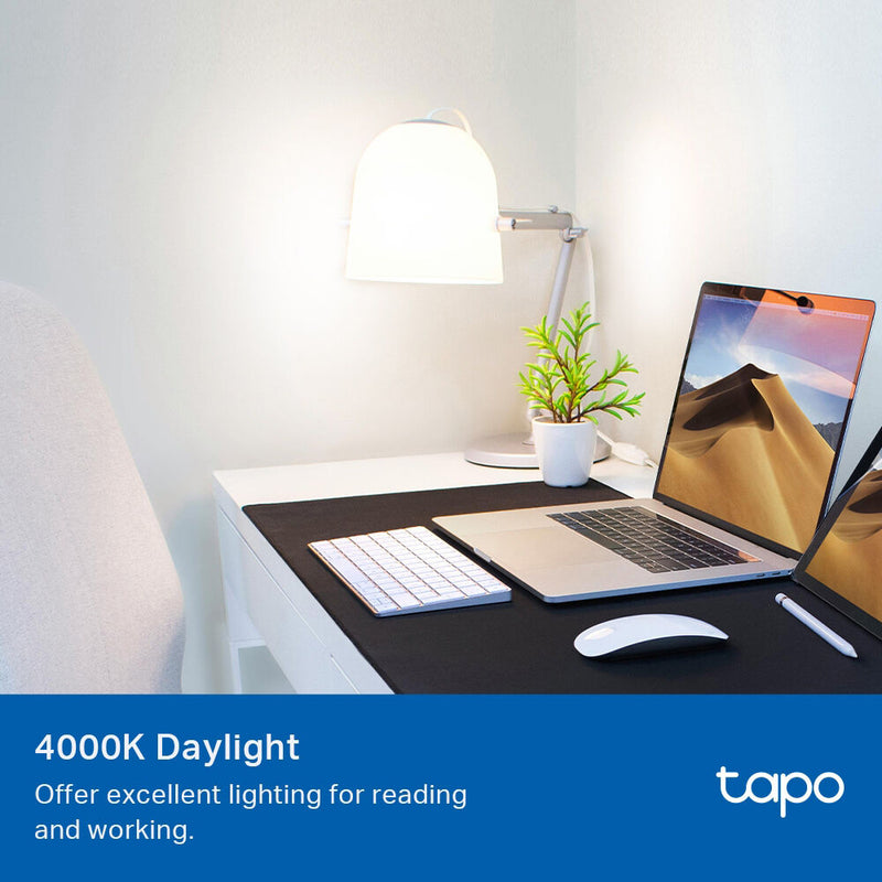 TP-Link Tapo L520E Smart Wi-Fi Light Bulb (Daylight, 4-Pack)