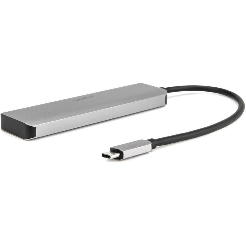 Rocstor USB-C 3.2 Gen 2 Multi-Port 4-in-1 Adapter (Silver)