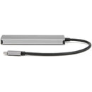 Rocstor USB-C 3.2 Gen 2 Multi-Port 4-in-1 Adapter (Silver)