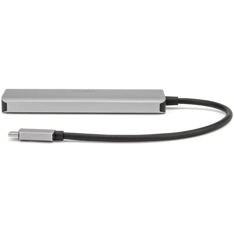 Rocstor USB-C 3.2 Gen 2 Multi-Port 4-in-1 Adapter (Silver)