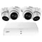 Lorex Fusion Series N91062-8CD4-E 16-Channel 12MP NVR with 2TB HDD & Four 4K UHD Dome Cameras