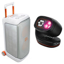 JBL PartyBox Stage 320 240W Wireless Party Speaker with PartyLight Beam Kit (White)