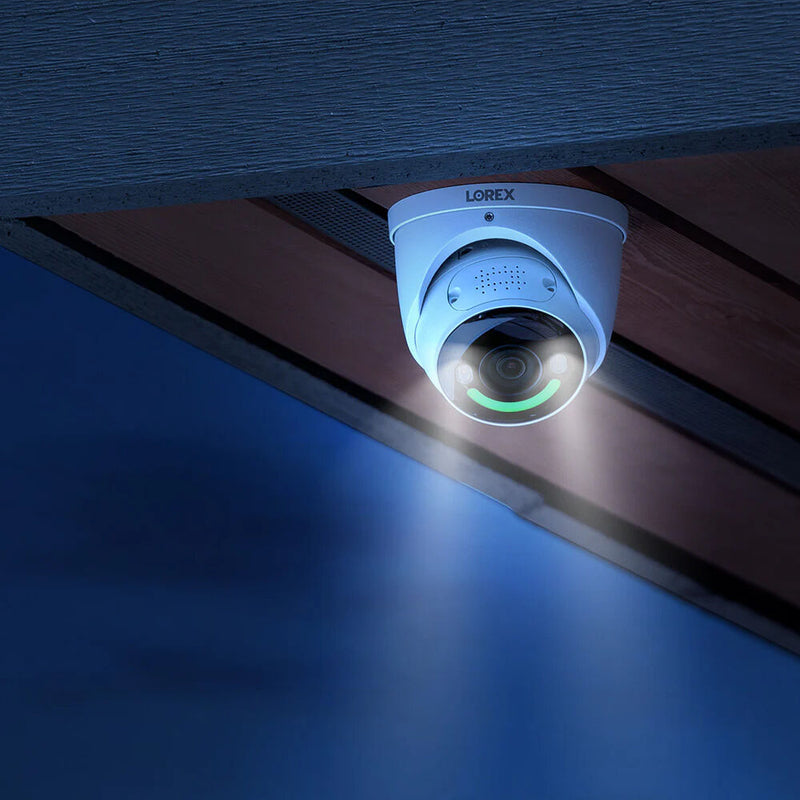 Lorex Fusion Series N91062-8SD4-E 16-Channel 12MP NVR with 2TB HDD & Four 4K UHD Dome Cameras