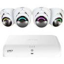 Lorex Fusion Series N91062-8SD4-E 16-Channel 12MP NVR with 2TB HDD & Four 4K UHD Dome Cameras