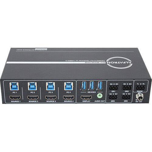 Alfatron 4 x 1 4K60 HDMI Seamless HUB Switcher