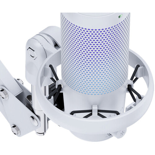 FeelWorld VM1-AS USB-C Gaming Microphone with Boom Arm (White)