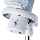 FeelWorld VM1-AS USB-C Gaming Microphone with Boom Arm (White)