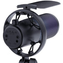 FeelWorld VM1-XS USB-C Gaming Microphone with Desktop Stand (Black)